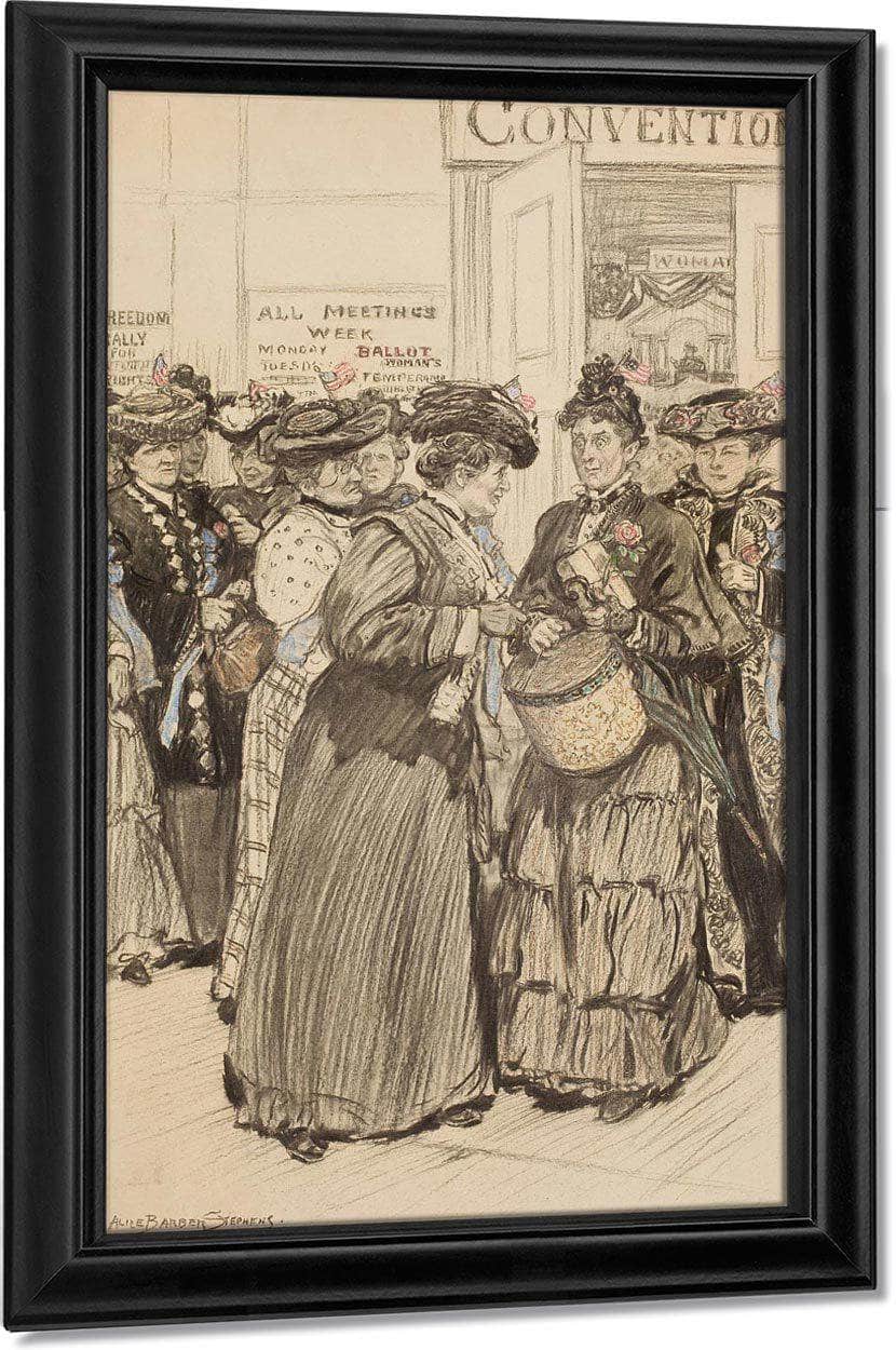 The Convention By Alice Barber Stephens - Image 7