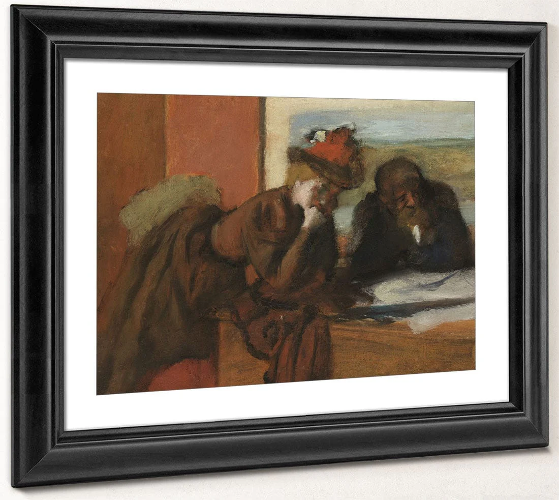 The Conversation By Edgar Degas - Image 4