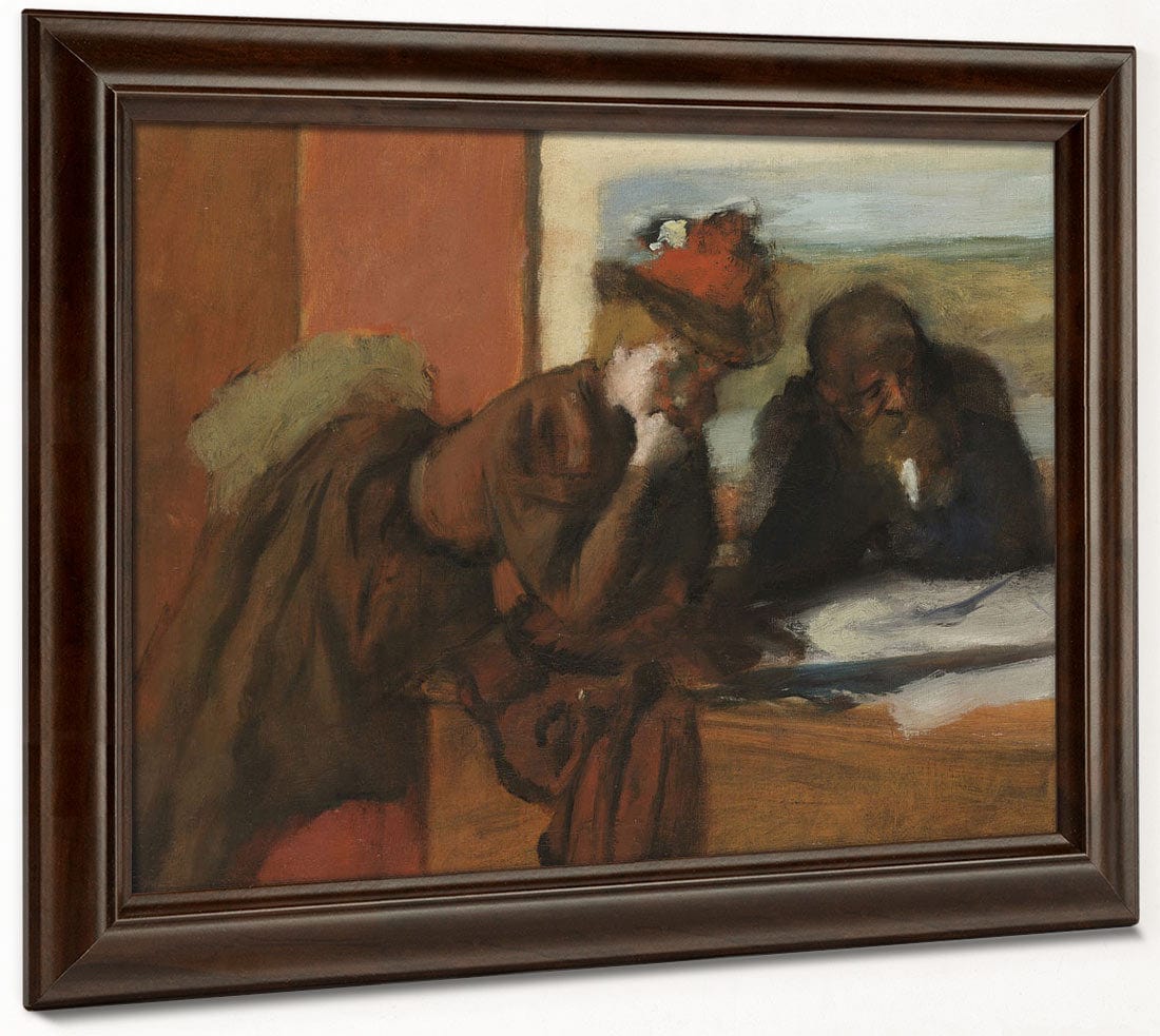 The Conversation By Edgar Degas - Image 6