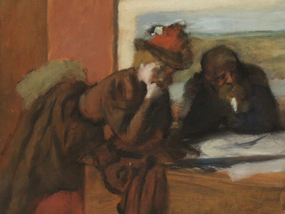 The Conversation By Edgar Degas - Image 7