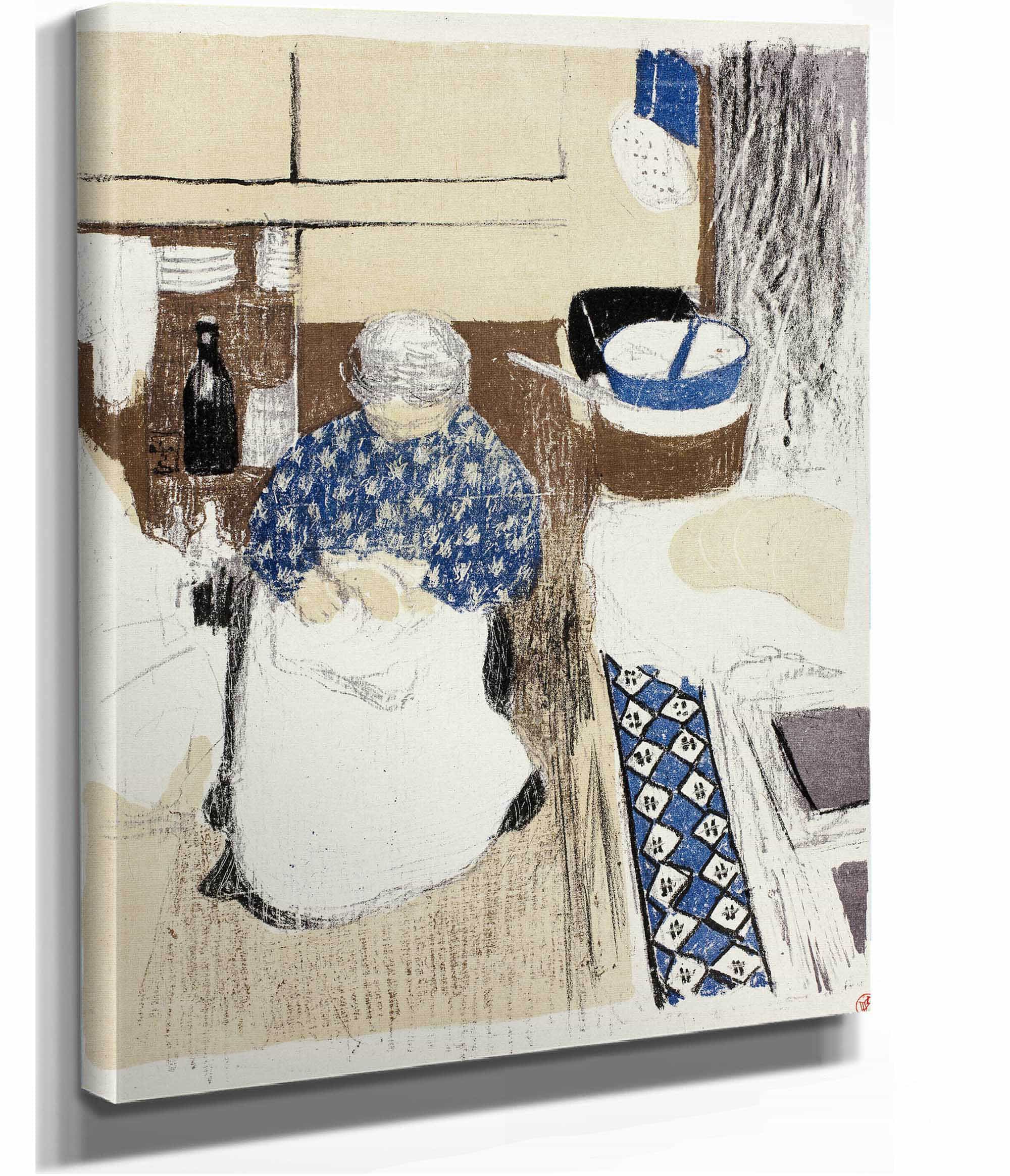 The Cook Plate Eleven From Landscapes And Interiors by Edouard Vuillard - Image 2