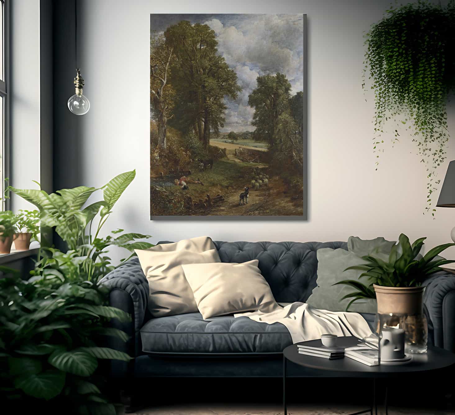 The Cornfield By John Constable - Image 2