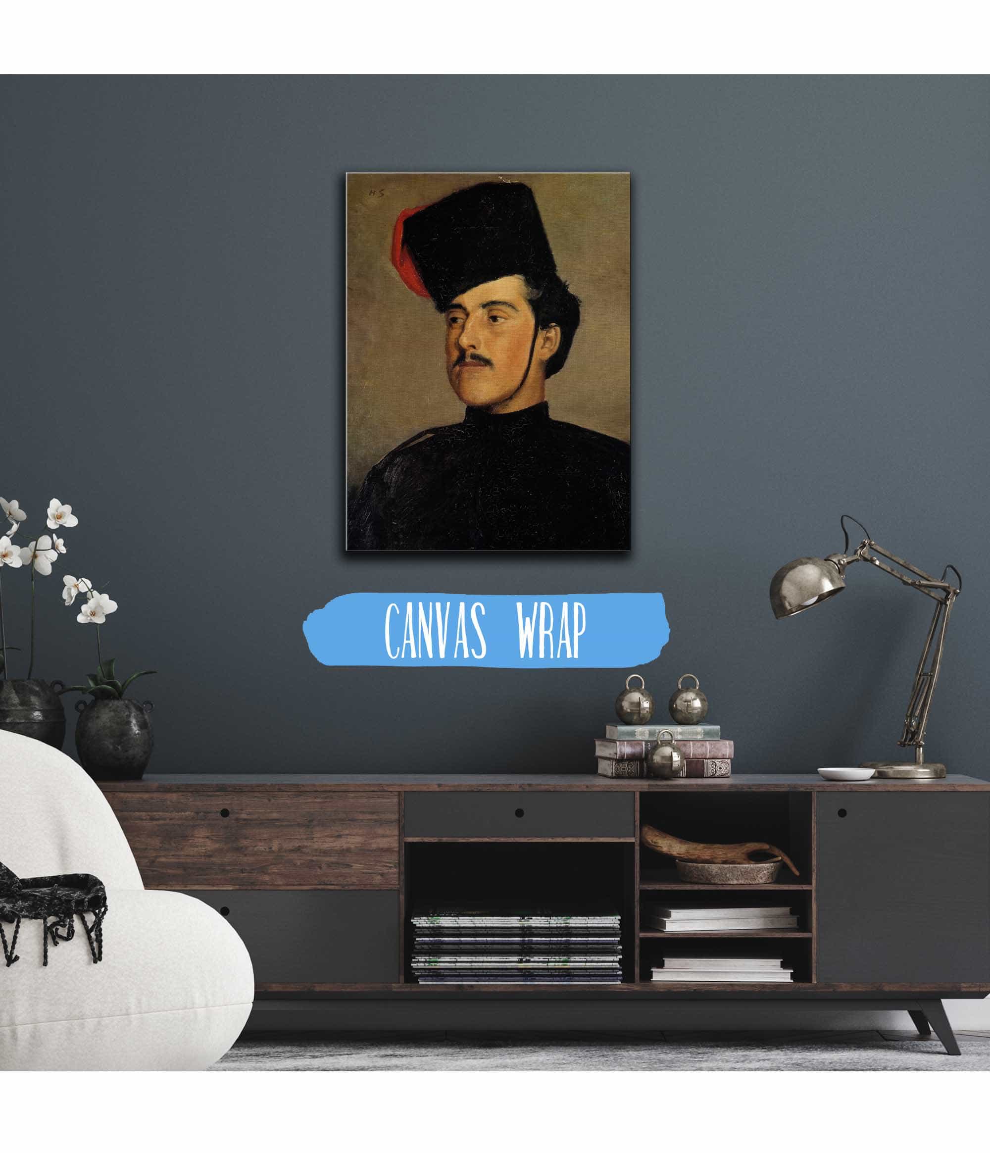 The Cossack The Beautiful Cossack by Helene Schjerfbeck - Image 3