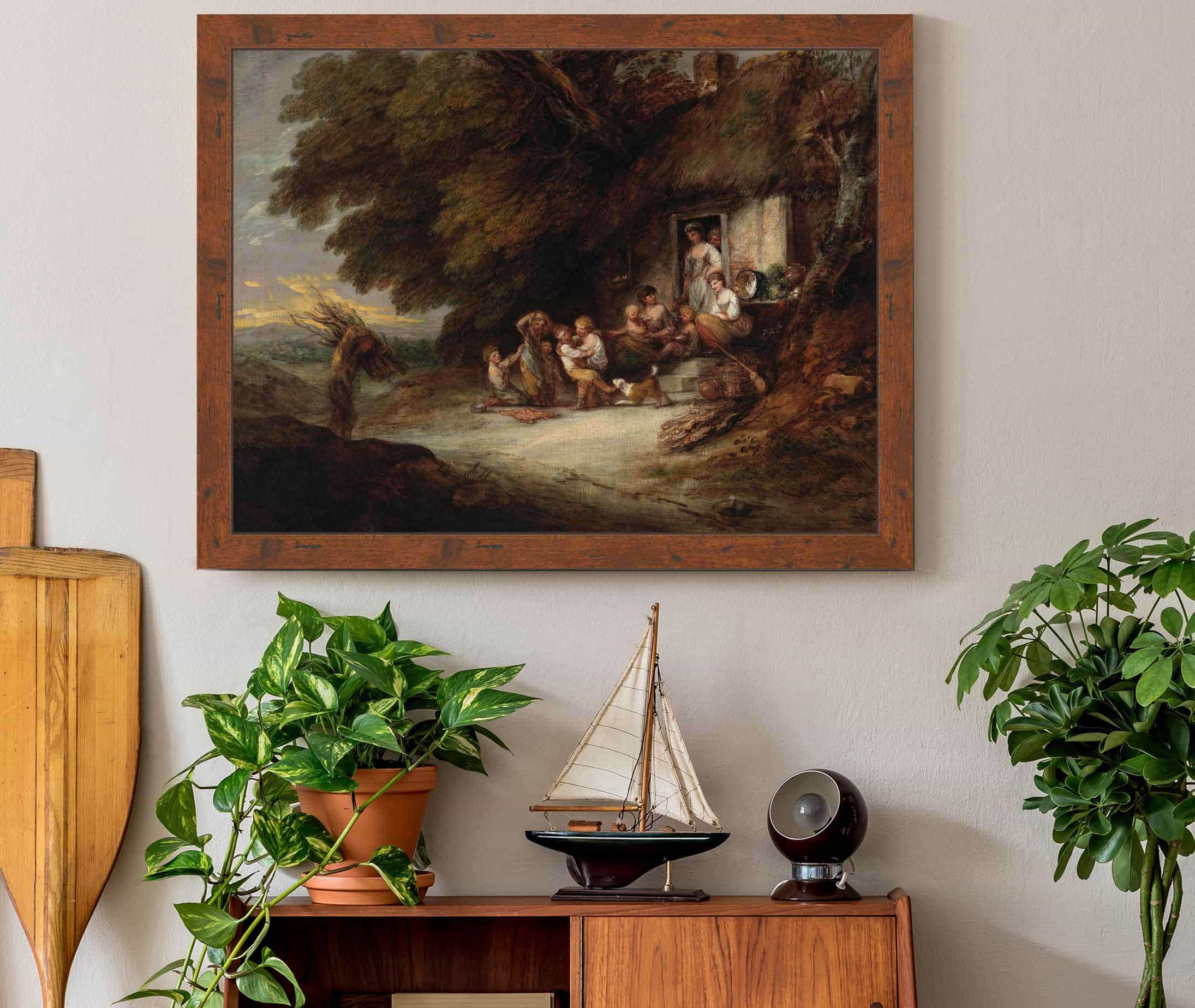 The Cottage Door by Thomas Gainsborough - Image 3