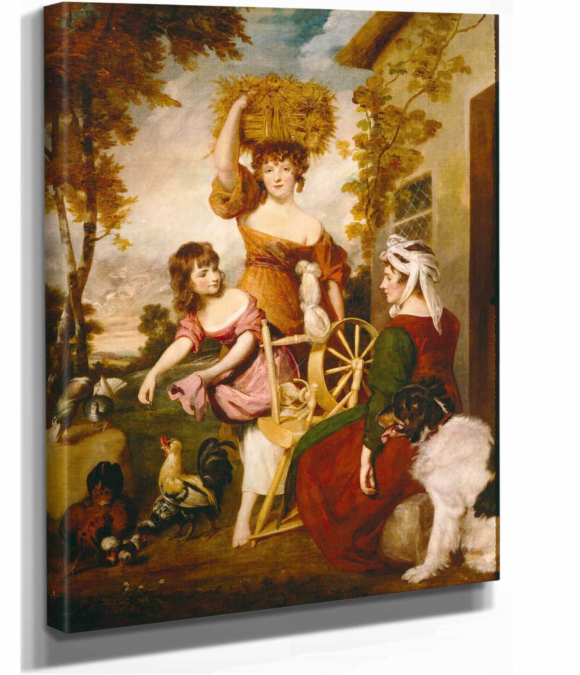 The Cottagers by Sir Joshua Reynolds - Image 2
