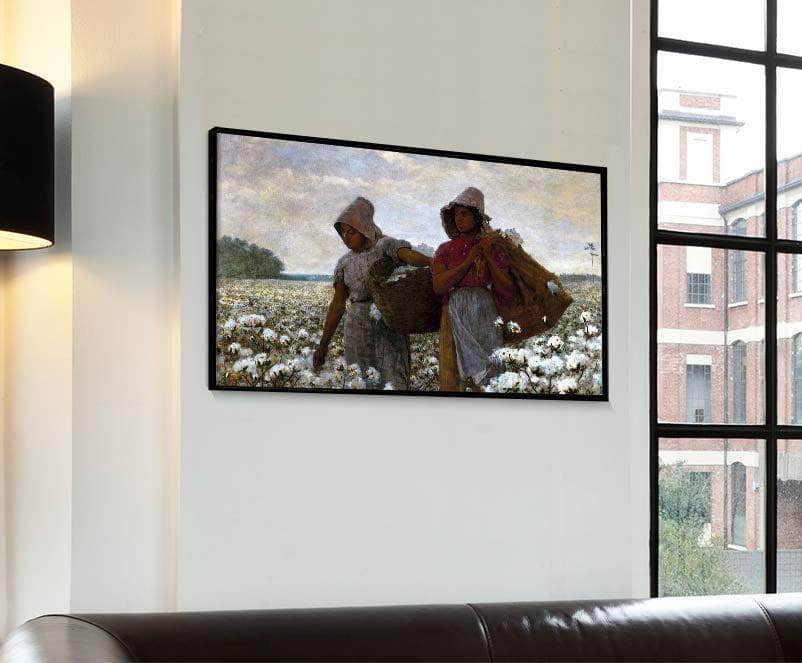 The Cotton Pickers Painting Winslow Homer Canvas Art - Image 4
