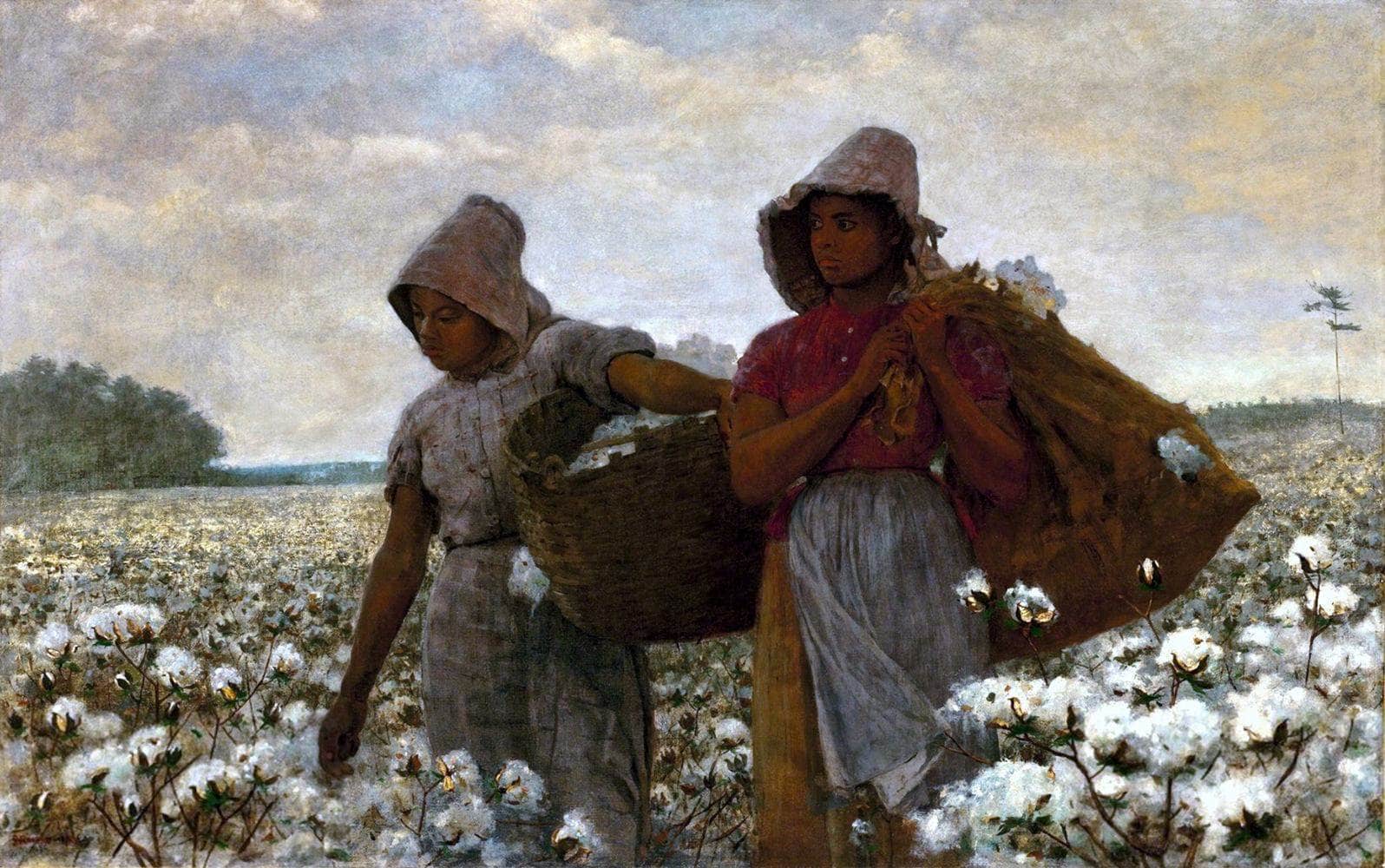 The Cotton Pickers Painting Winslow Homer Canvas Art - Image 5