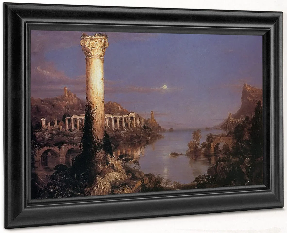 The Course Of Empire Desolation By Thomas Cole - Image 6