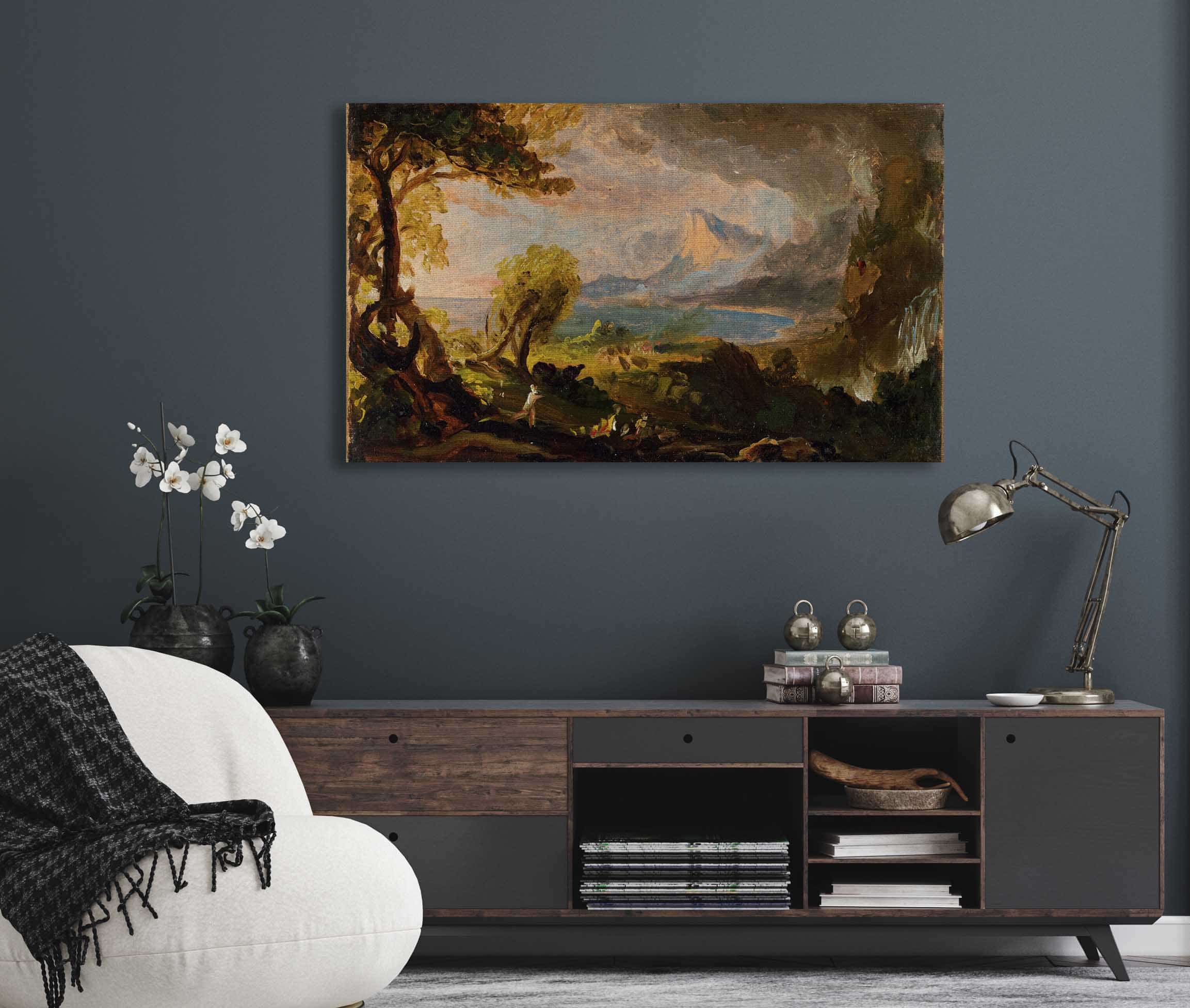 The Course Of Empire The Savage State by Thomas Cole - Image 5
