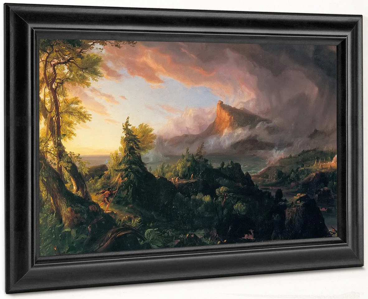 The Course Of Empire The Savage State By Thomas Cole - Image 6