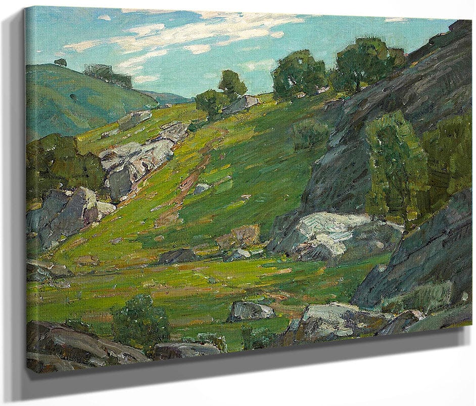The Cow Trail By William Wendt