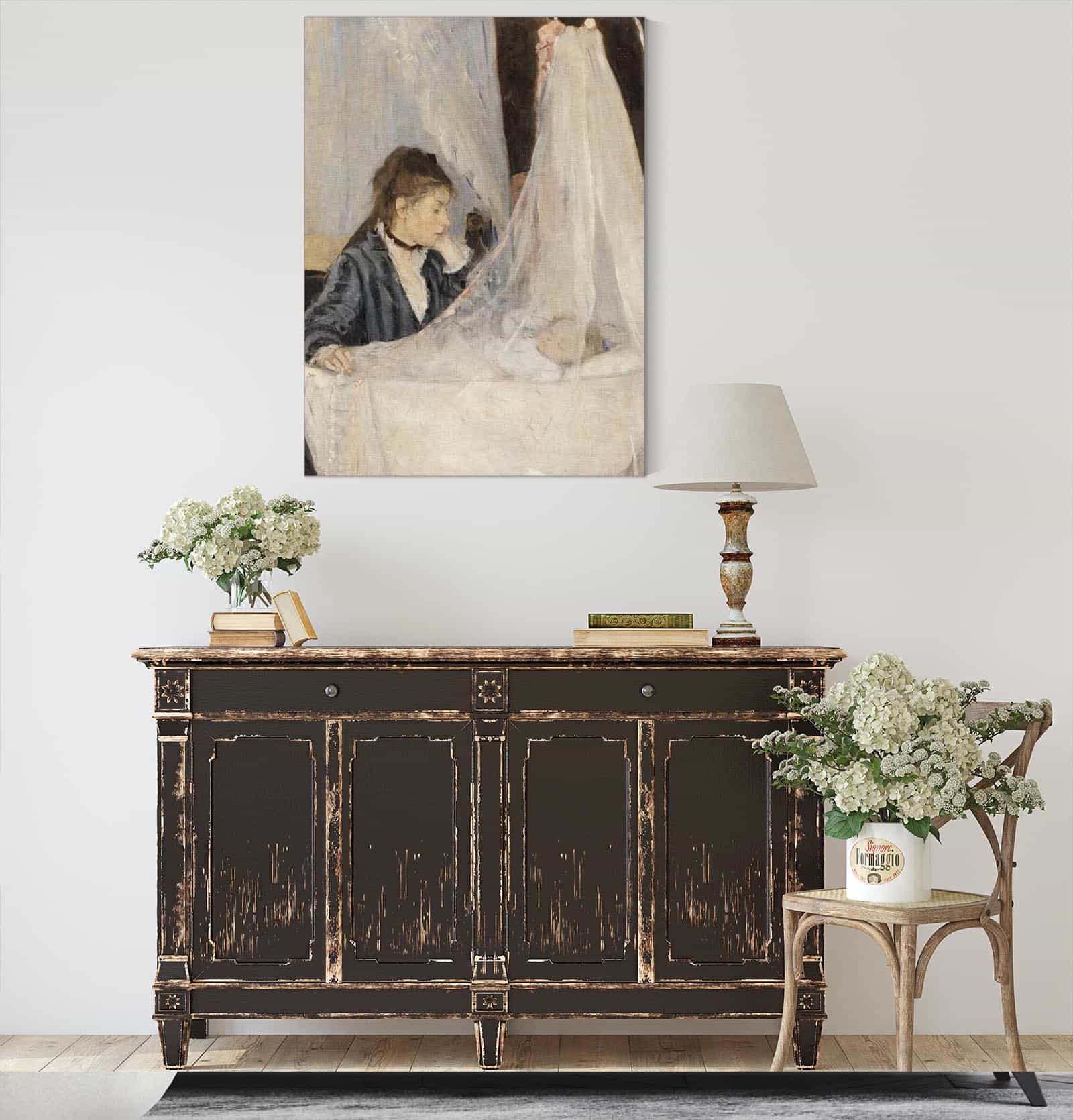 The Cradle by Berthe Morisot - Image 4