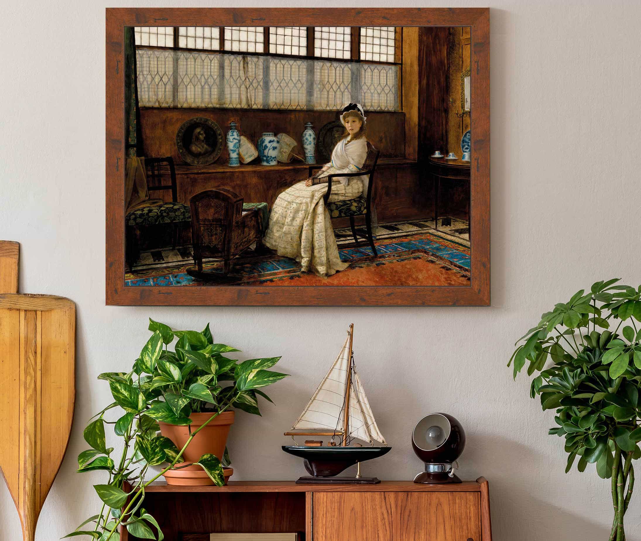 The Cradle Song by John Atkinson Grimshaw - Image 3
