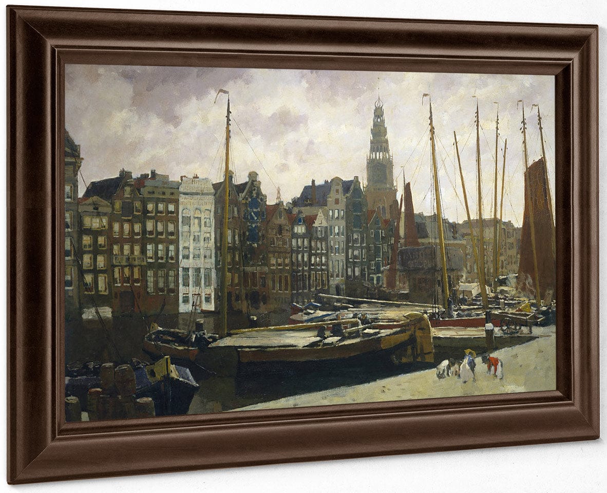 The Damrak Amsterdam By George Hendrik Breitner - Image 6