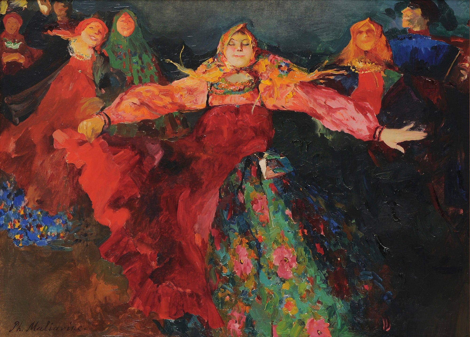The Dance by Filipp Malyavin - Image 2
