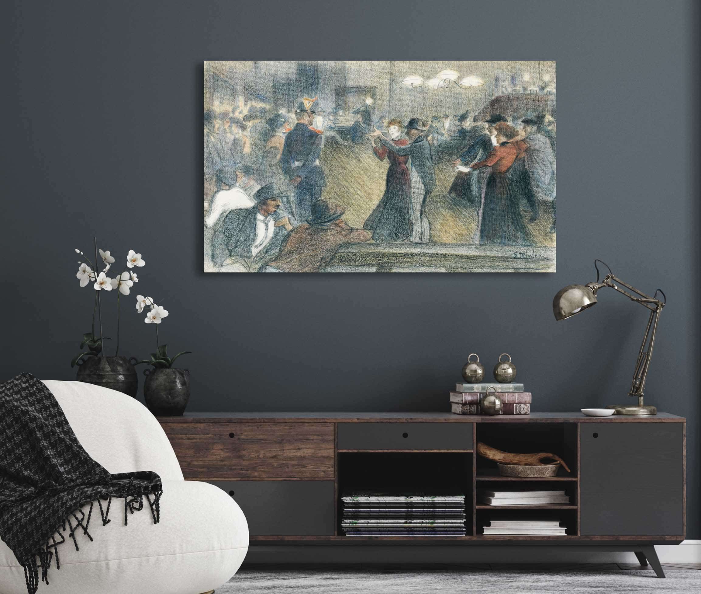 The Dance by Theophile Alexandre Steinlen - Image 5