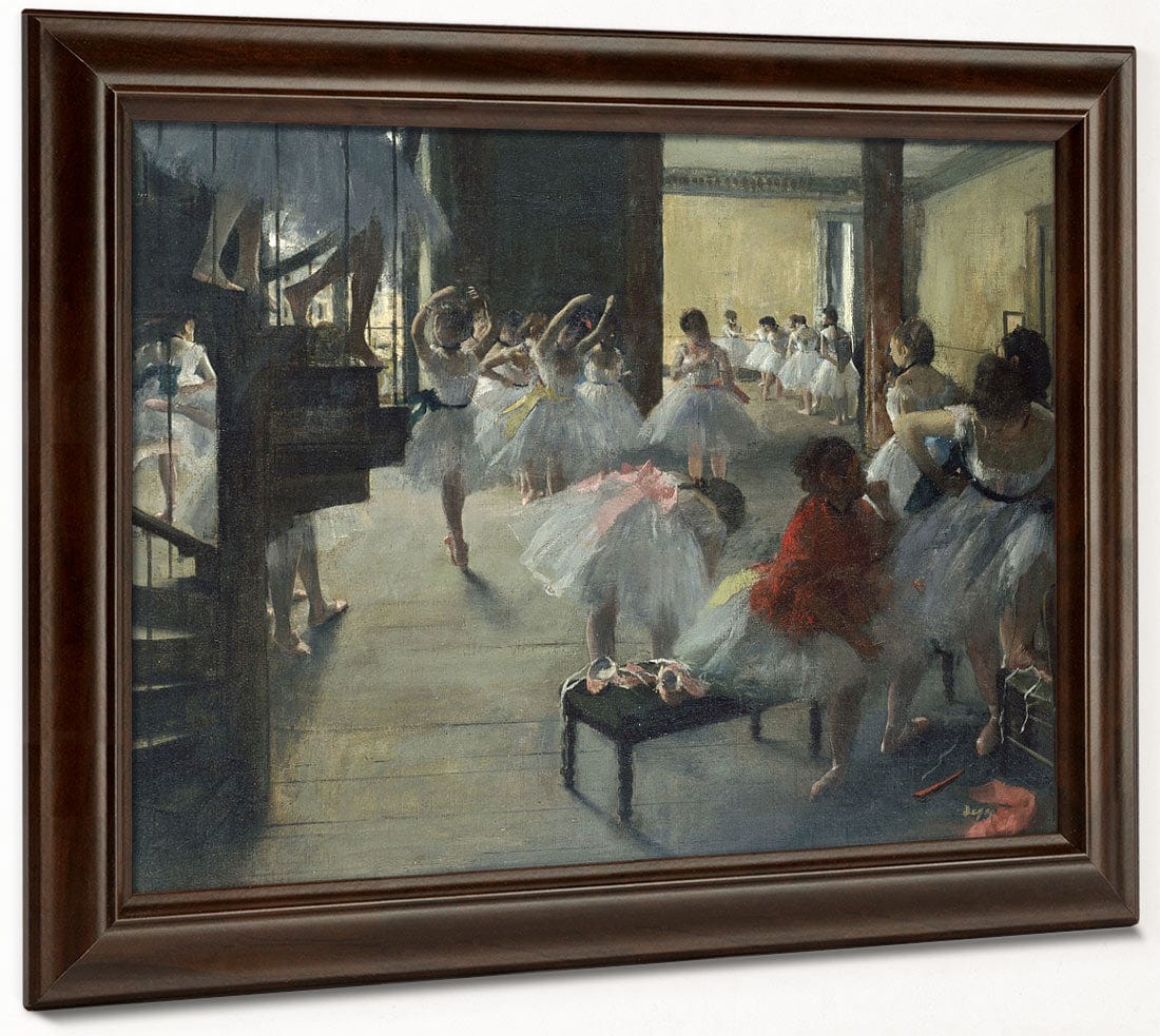 The Dance Class By Edgar Degas - Image 6