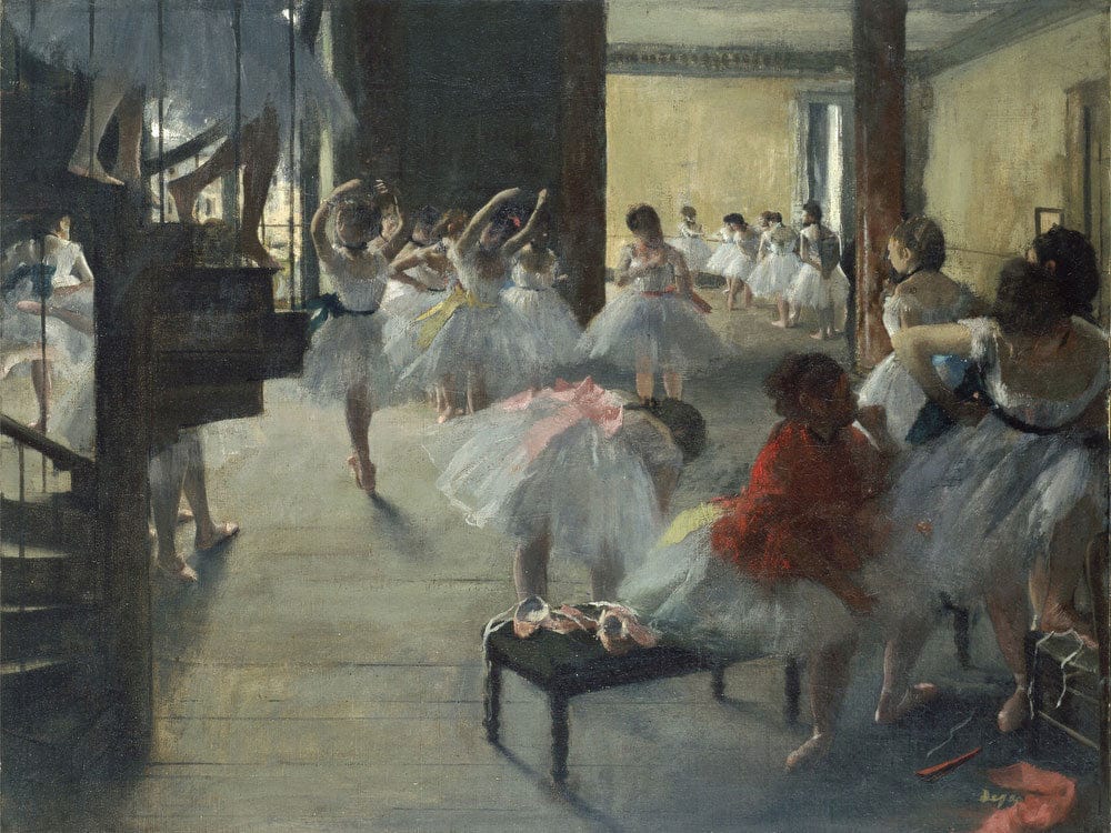 The Dance Class By Edgar Degas - Image 7