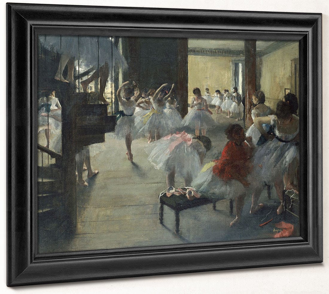 The Dance Class By Edgar Degas - Image 8