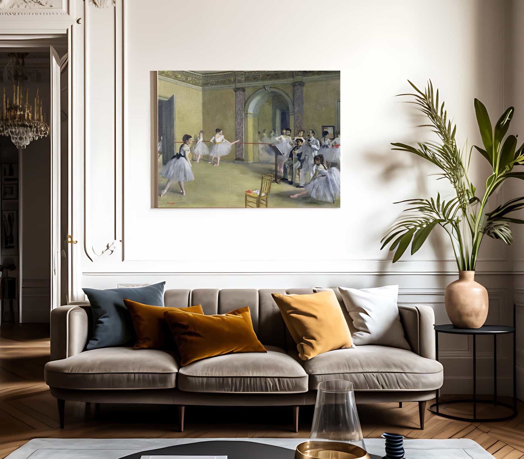 The Dance Foyer At The Opera On The Rue Le Peletier By Edgar Degas - Image 3