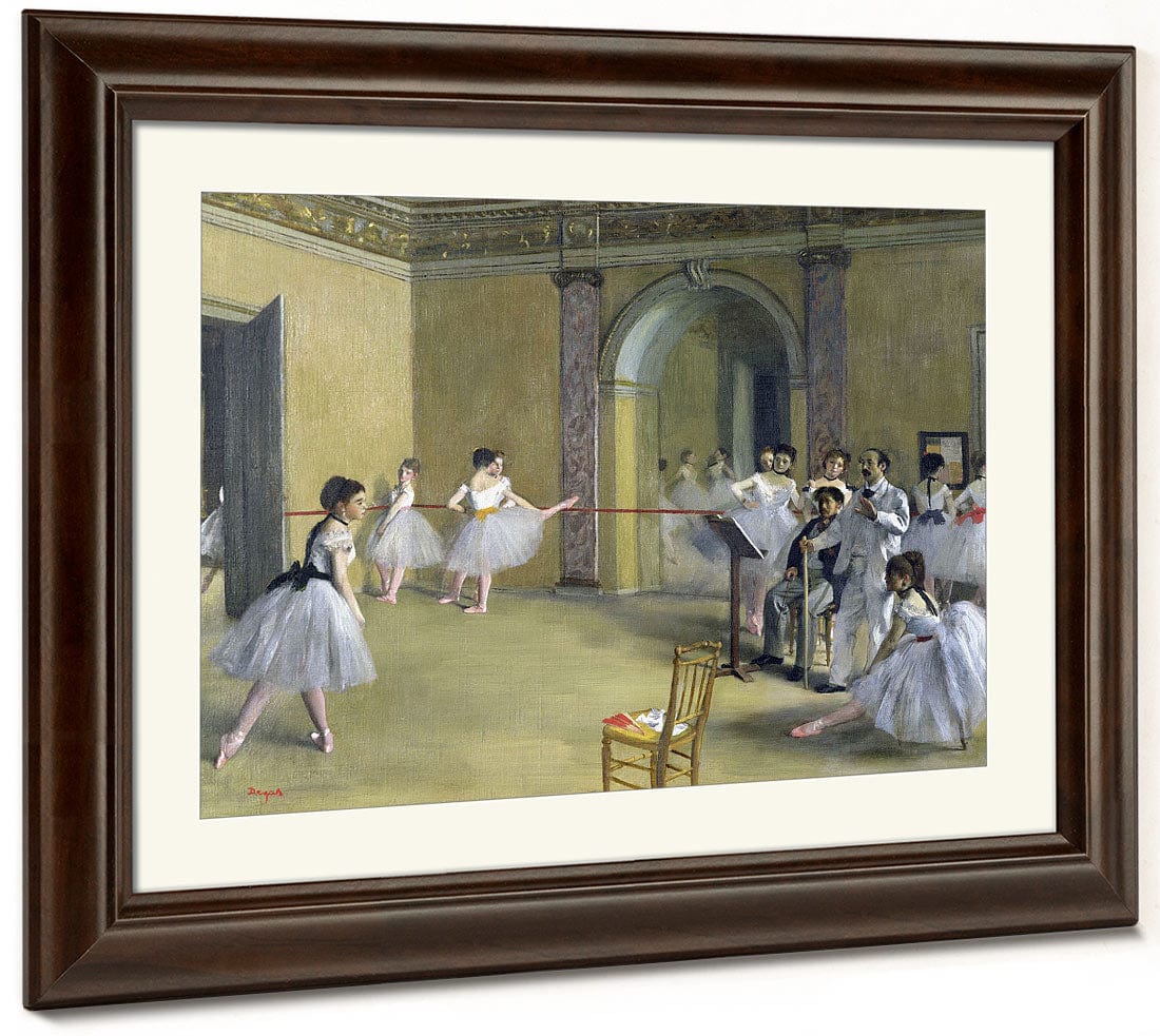 The Dance Foyer At The Opera On The Rue Le Peletier By Edgar Degas - Image 5