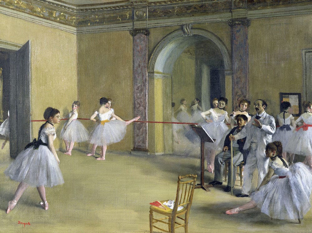 The Dance Foyer At The Opera On The Rue Le Peletier By Edgar Degas - Image 7