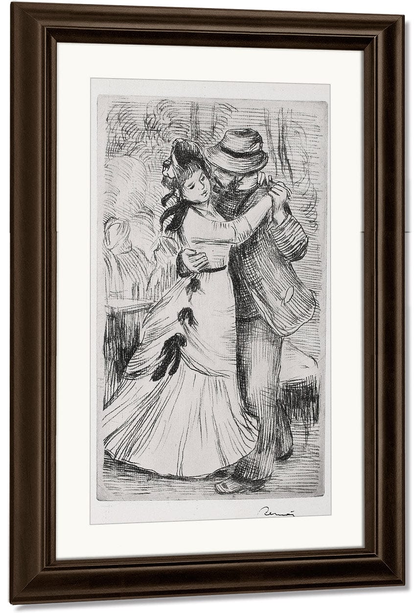 The Dance In The Country By Pierre Auguste Renoir - Image 4