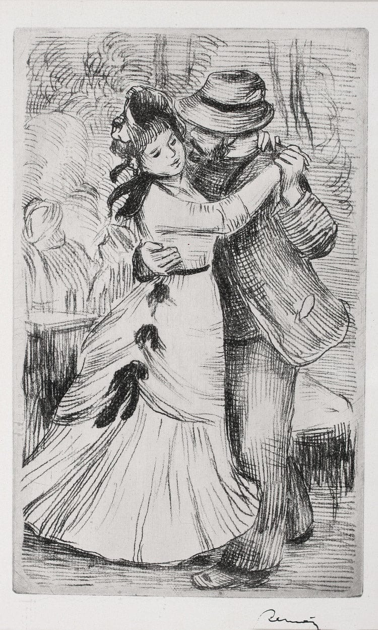 The Dance In The Country By Pierre Auguste Renoir - Image 6
