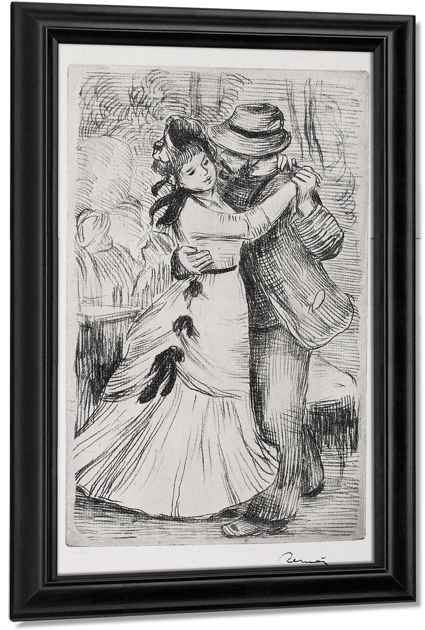 The Dance In The Country By Pierre Auguste Renoir - Image 7