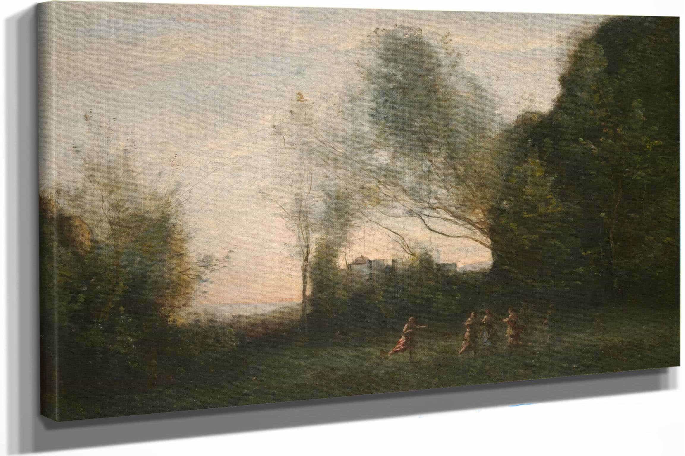 The Dance Of The Nymphs by Jean Baptiste Camille Corot