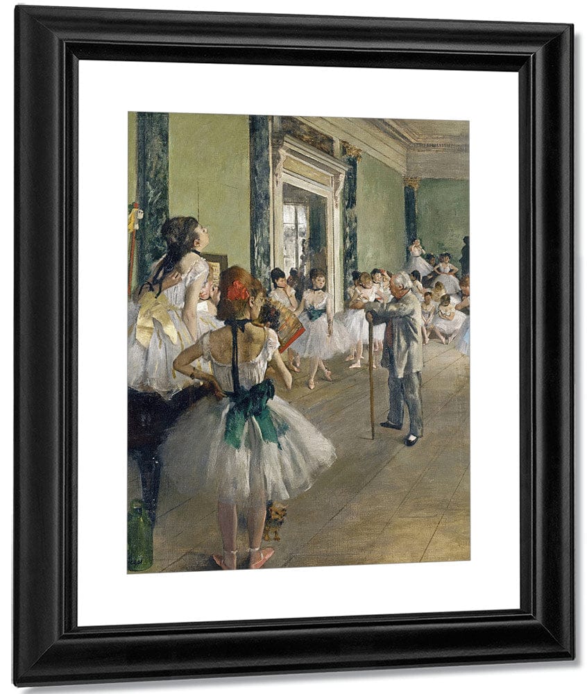 The Dancing Lesson By Edgar Degas - Image 3