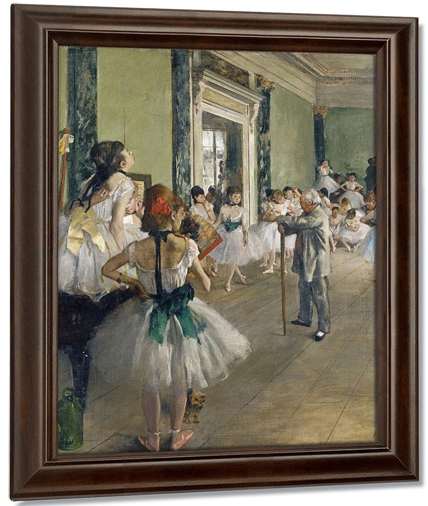 The Dancing Lesson By Edgar Degas - Image 5