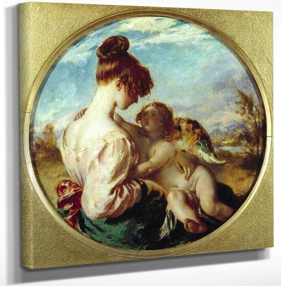 The Dangerous Playmate By William Etty - Image 3