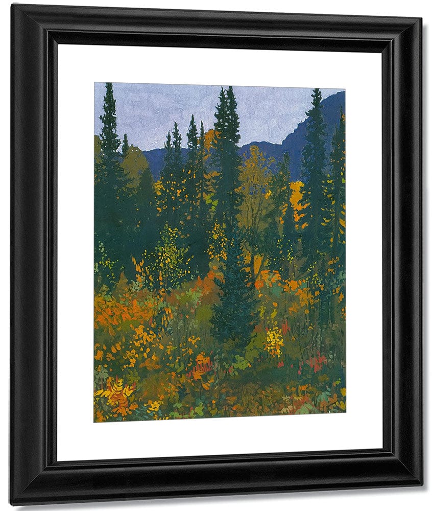 The Dark Woods Interior By Frank Johnston - Image 3