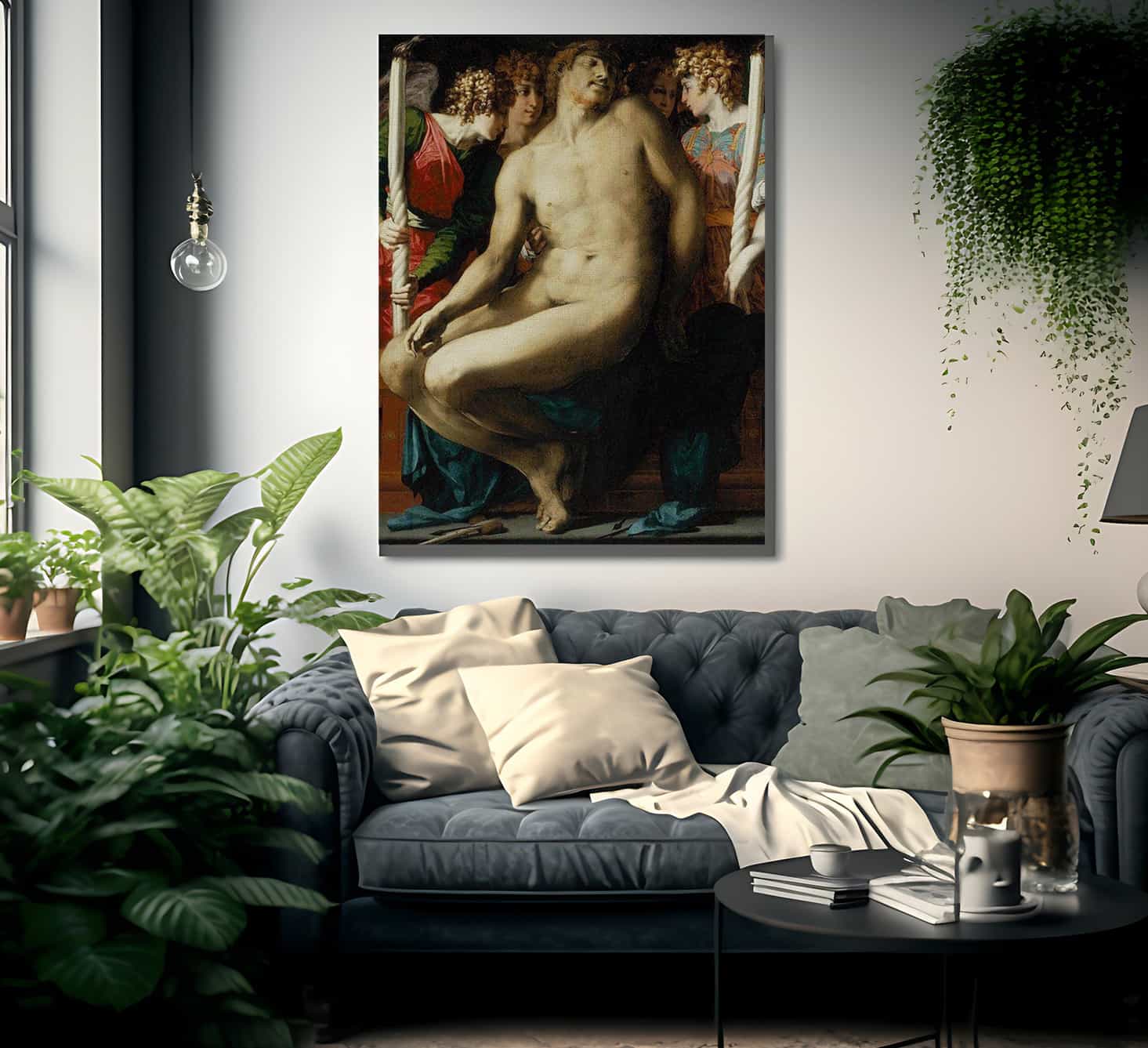 The Dead Christ With Angels By Rosso Fiorentino - Image 2