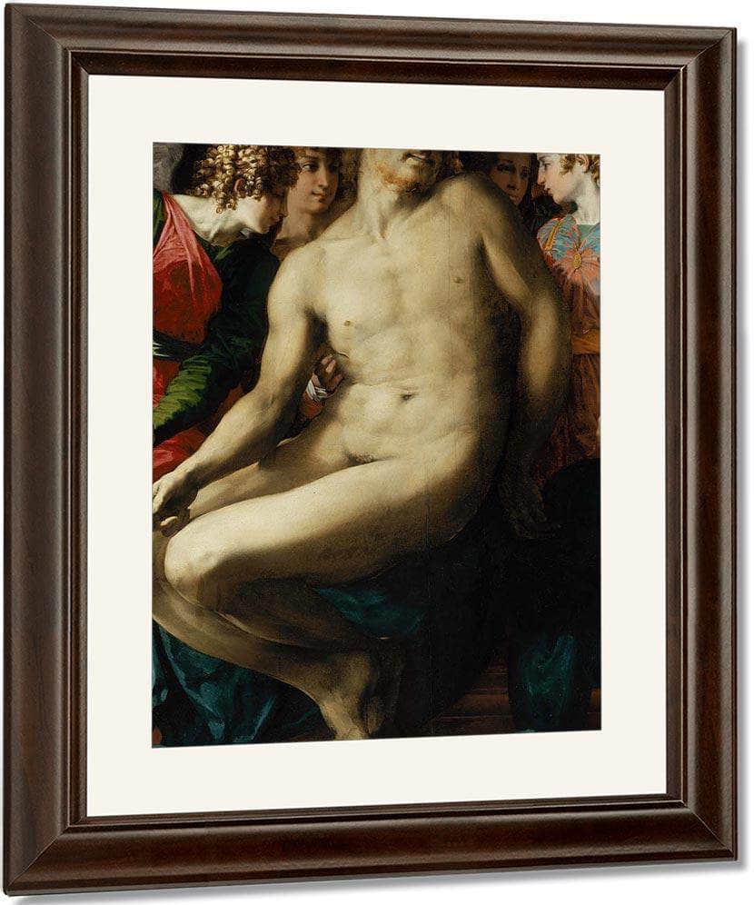 The Dead Christ With Angels By Rosso Fiorentino - Image 4
