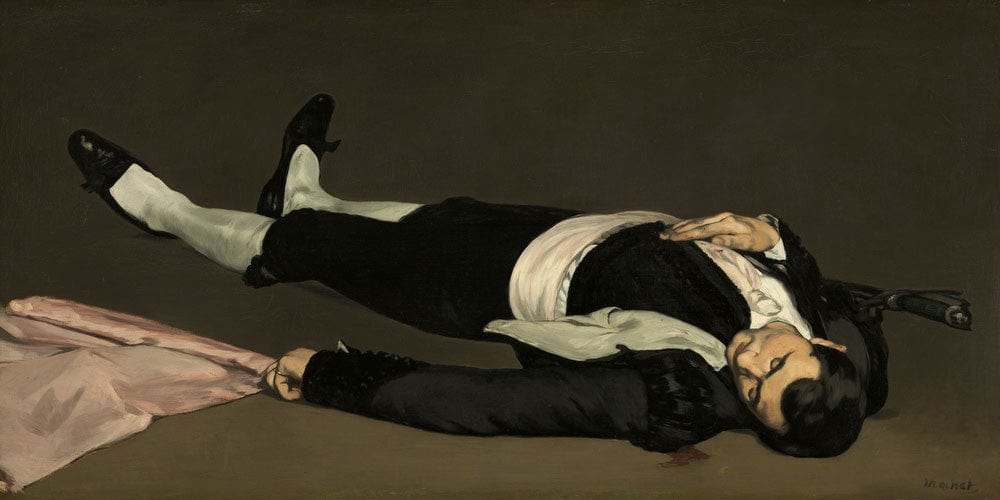 The Dead Toreador Edouard Manet - Image 2