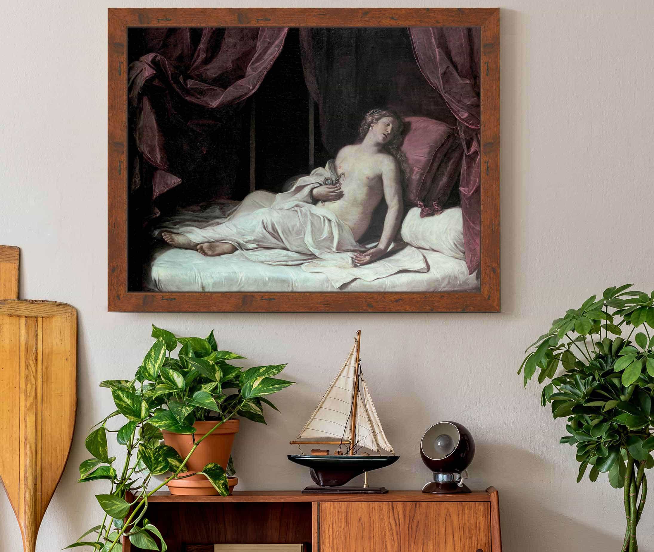The Death Of Cleopatra by Guercino - Image 3