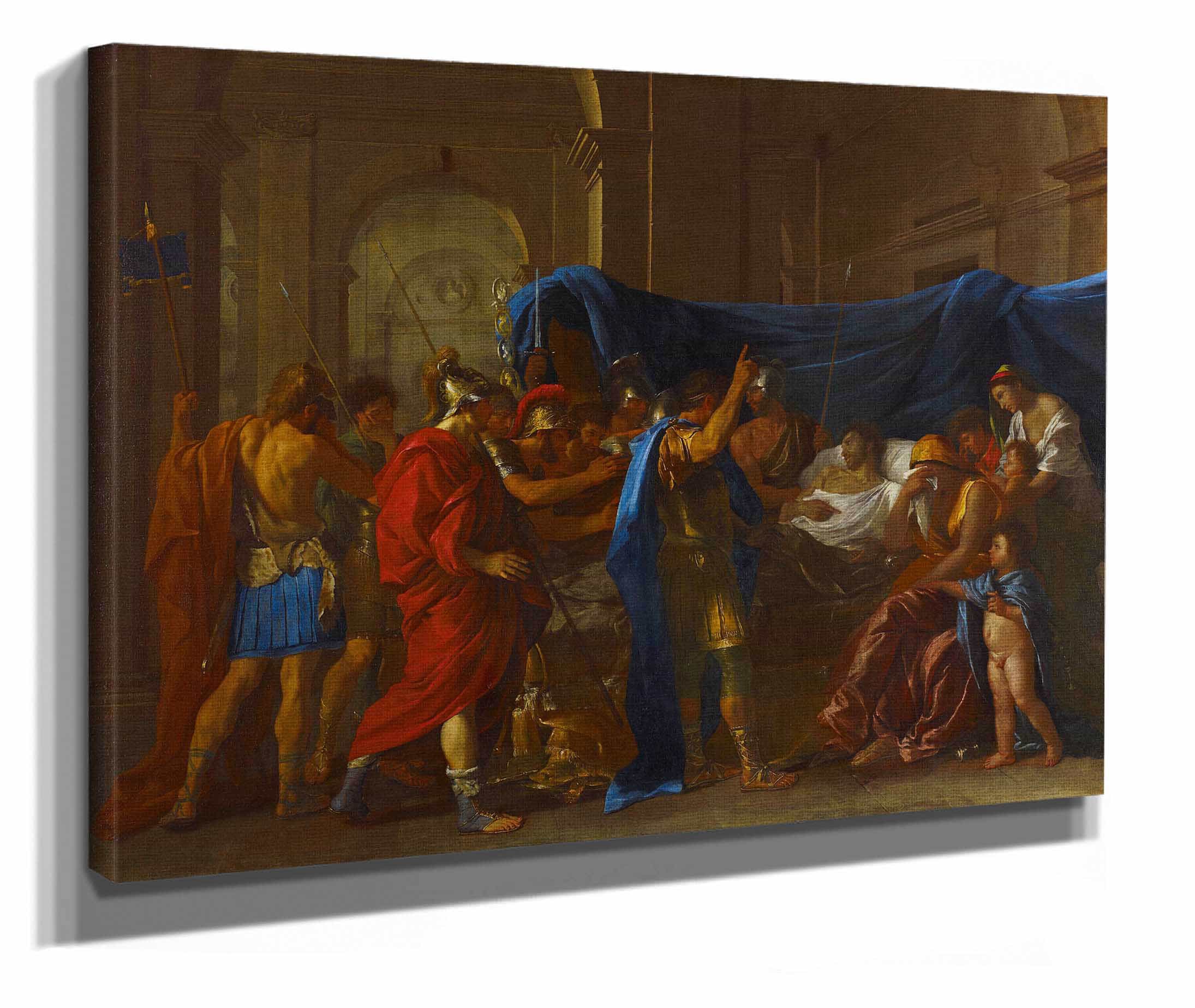 The Death Of Germanicus by Nicolas Poussin - Image 2
