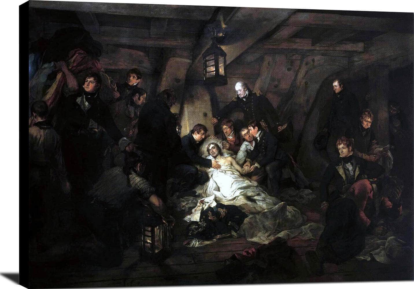 The Death Of Nelson Painting Arthur William Devis Canvas Art - Image 2
