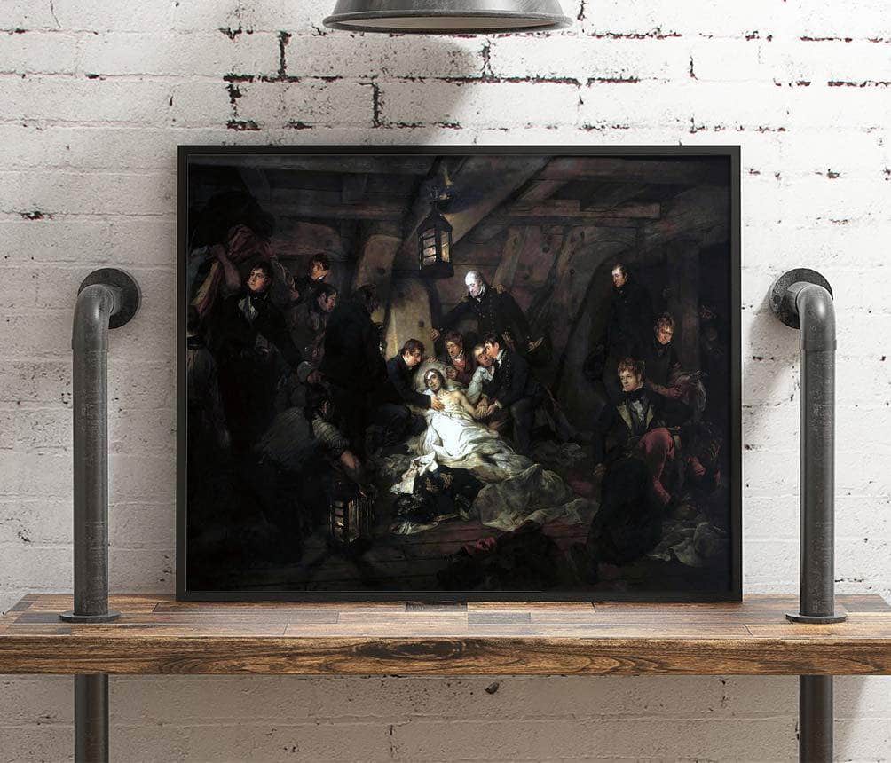 The Death Of Nelson Painting Arthur William Devis Canvas Art - Image 4