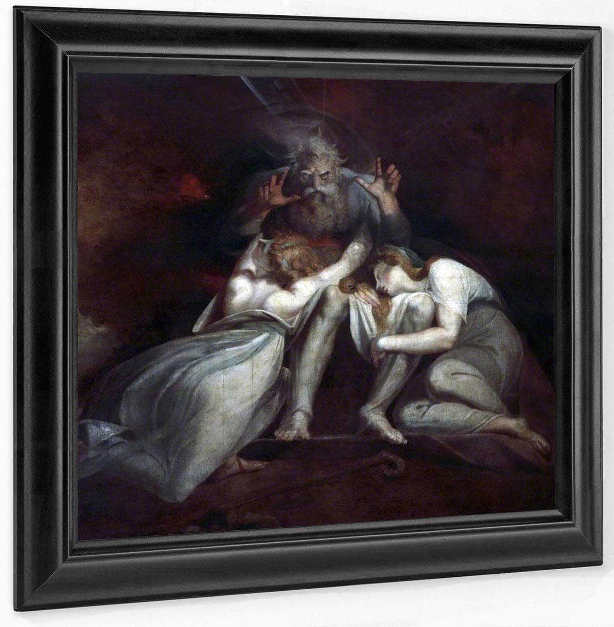 The Death Of Oedipus By Henry Fuseli