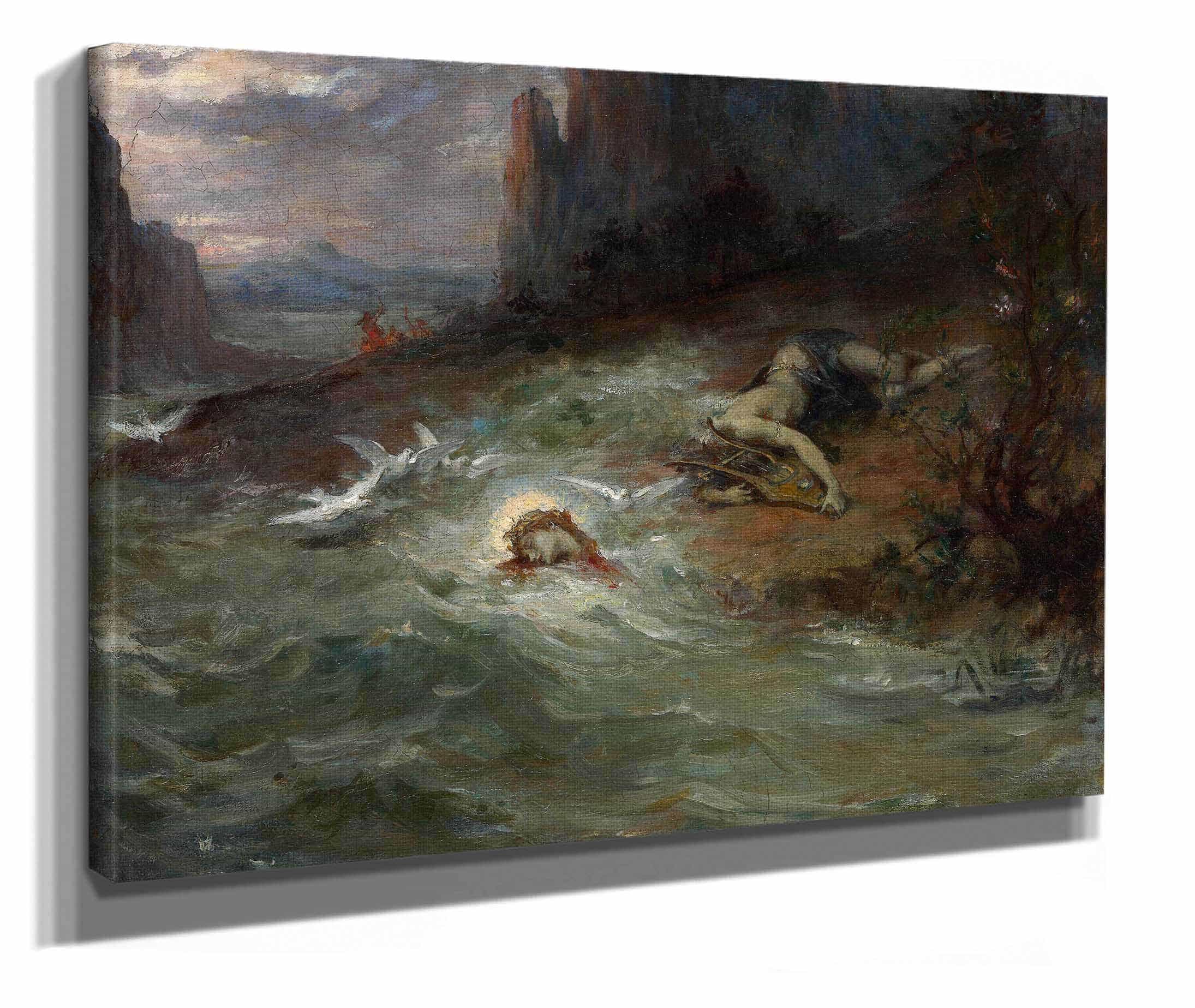 The Death Of Orpheus by Henri Leopold Levy - Image 2