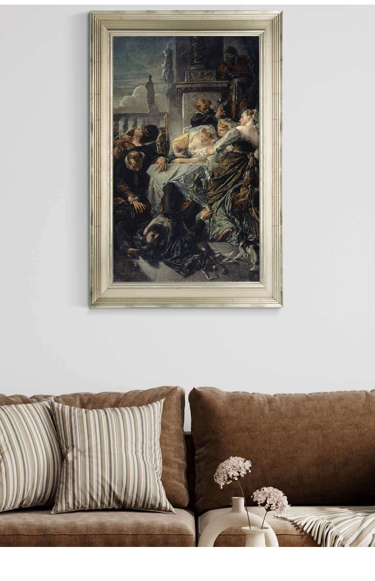 The Death Of Pietro Aretino by Anselm Feuerbach - Image 5