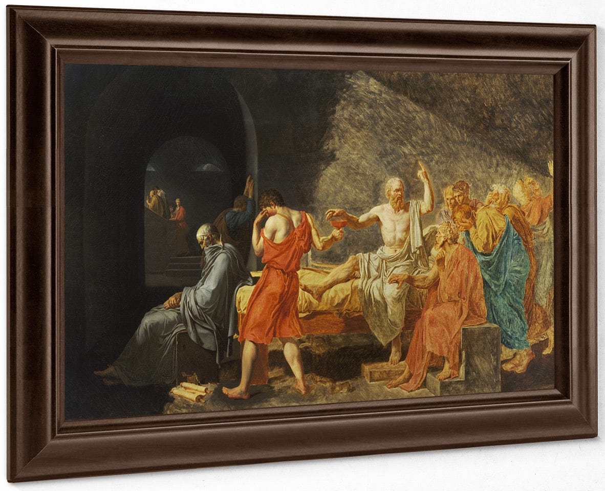 The Death Of Socrates By Jacques Louis David - Image 6
