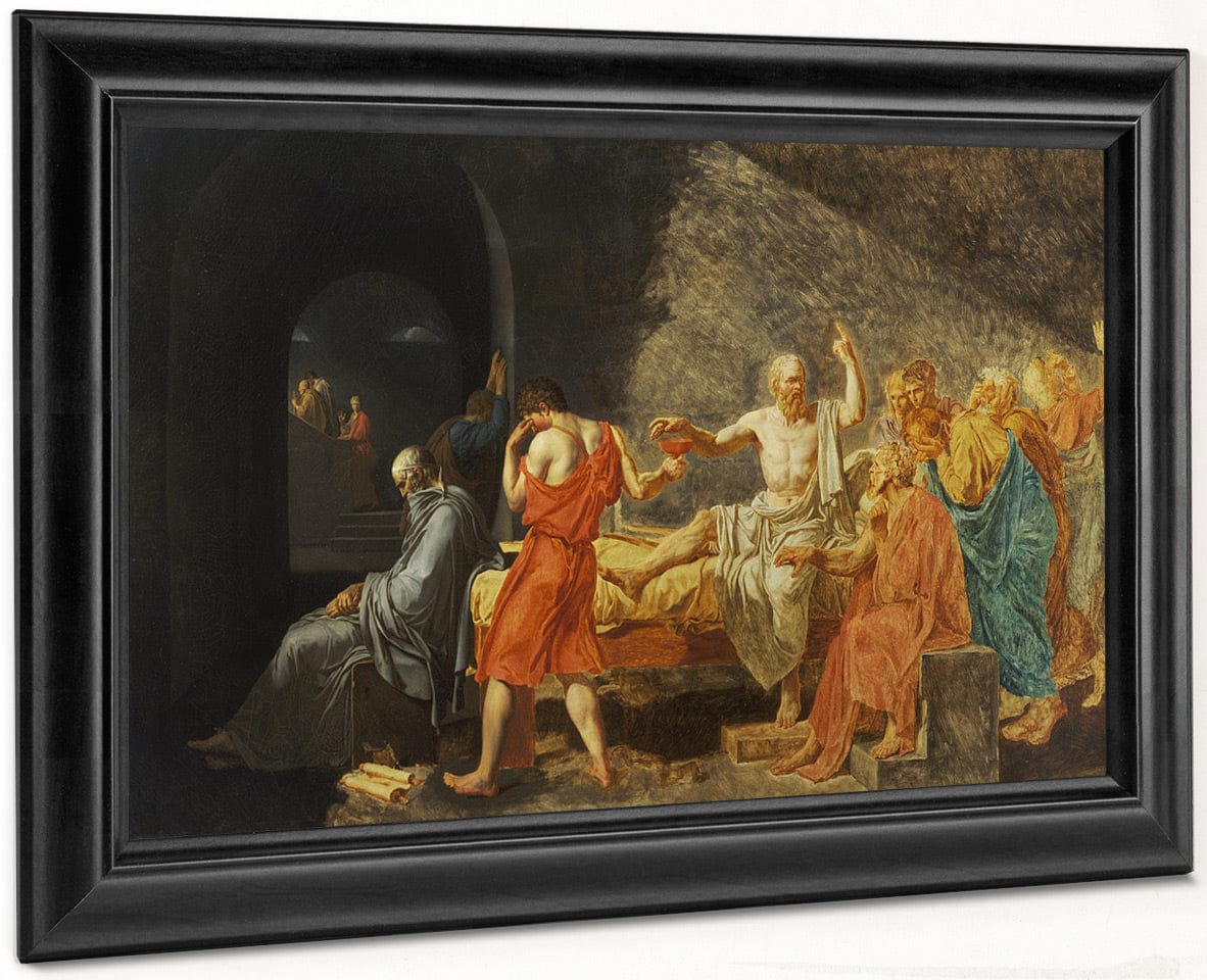 The Death Of Socrates By Jacques Louis David - Image 8
