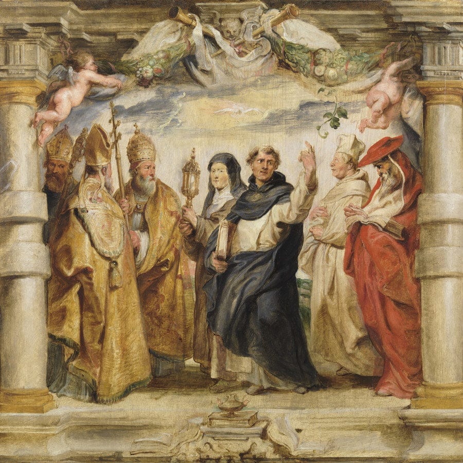 The Defenders Of The Eucharist By Peter Paul Rubens - Image 5