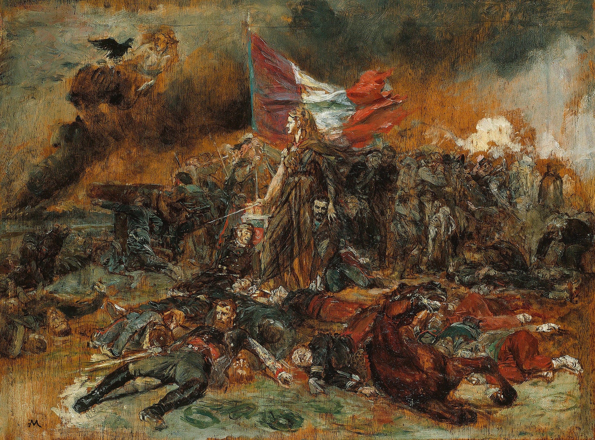 The Defense Of Paris by Ernest Meissonier - Image 2