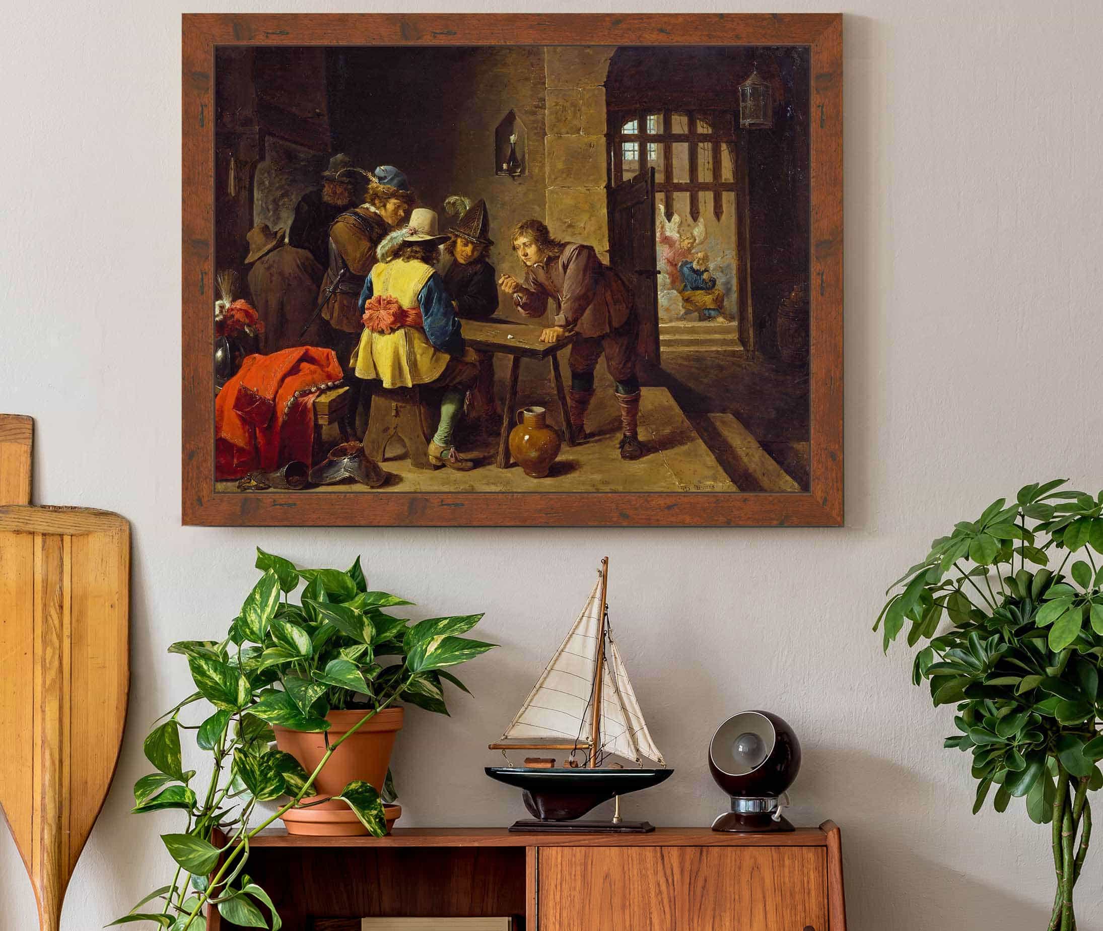 The Deliverance Of Saint Peter Probably C C by David Teniers The Younger - Image 3