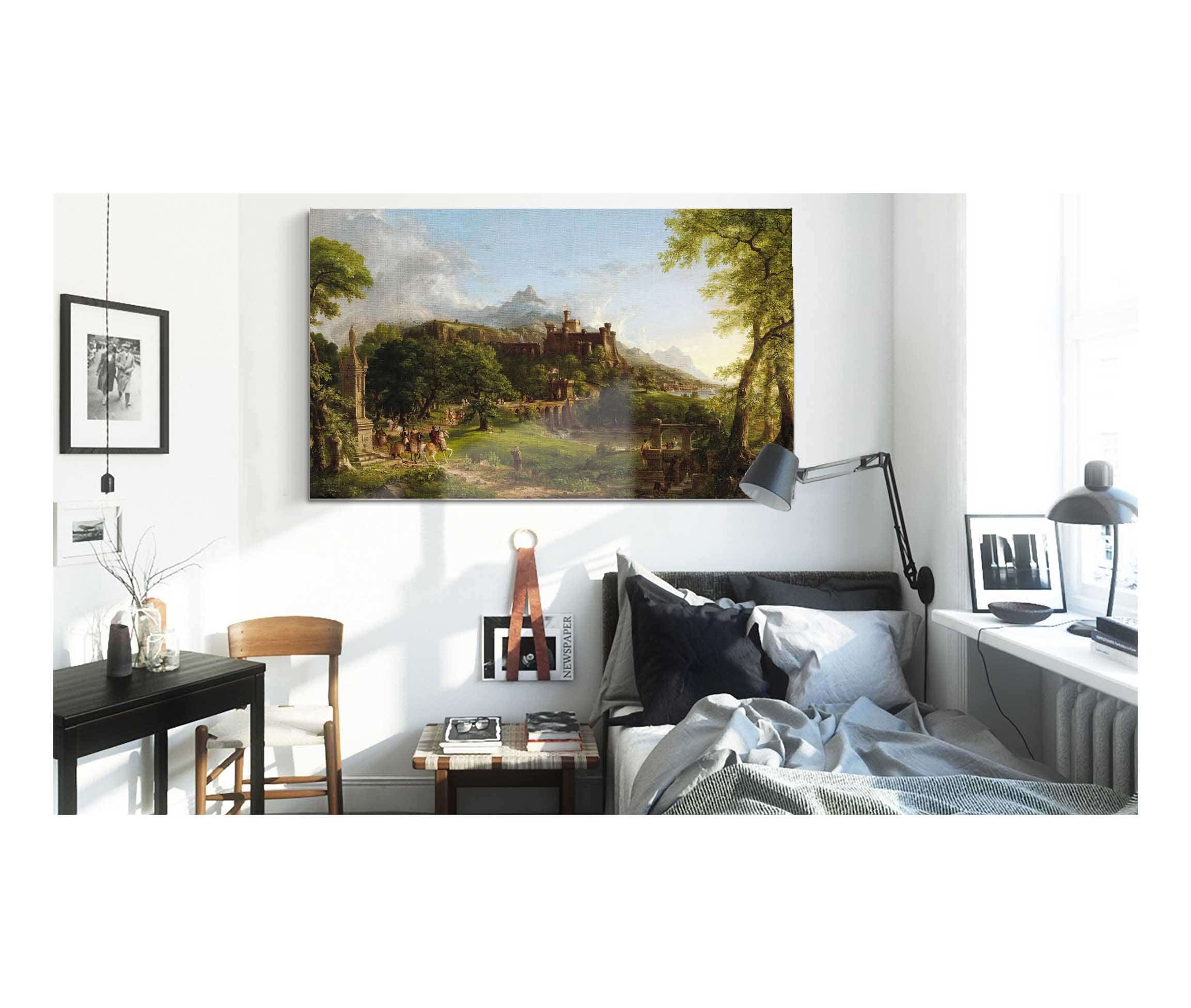 The Departure by Thomas Cole - Image 3